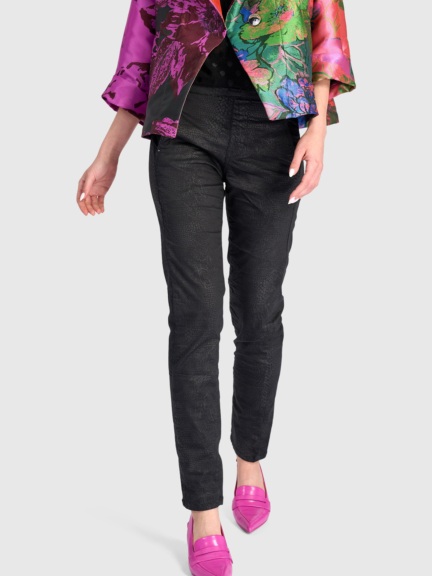 Textured Slim Pant by Alembika