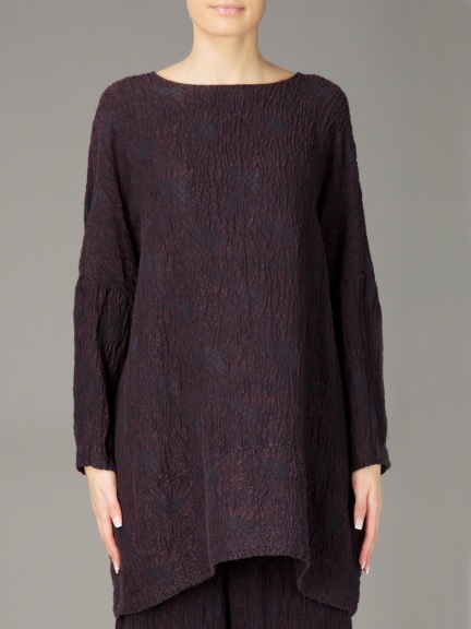 Textured Wave Tunic by Grizas