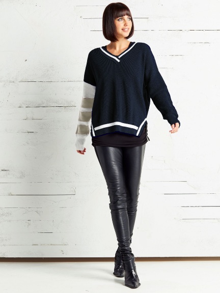 Thermal Varsity Sweater by Planet