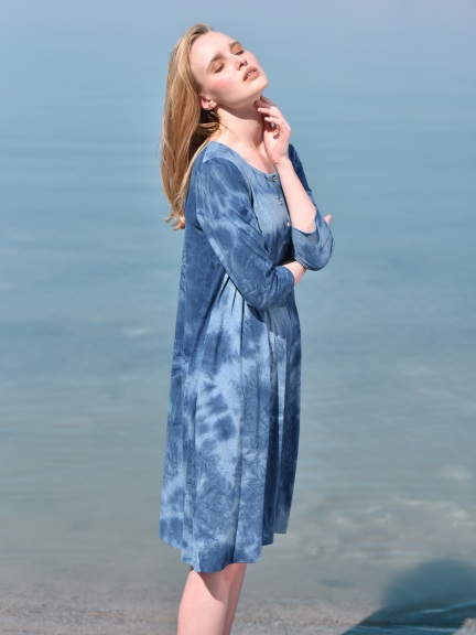 Tie Dye Dress by Alembika at Hello Boutique Tie Dye Dress by Alembika at Hello Boutique