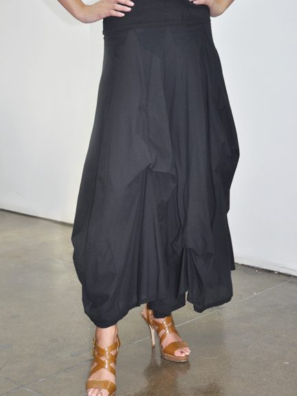 Tie Skirt with Darts by Luna Luz