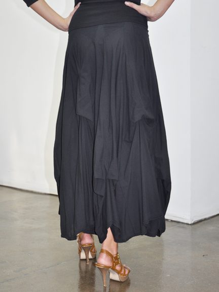 Tie Skirt with Darts by Luna Luz