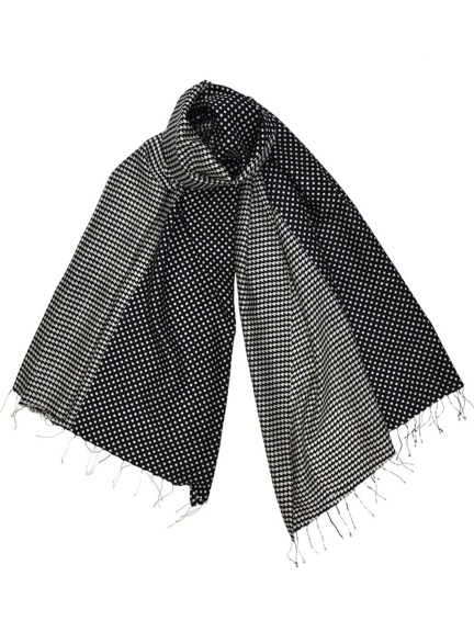 Twilight Handwoven Silk Scarf by Dupatta Designs