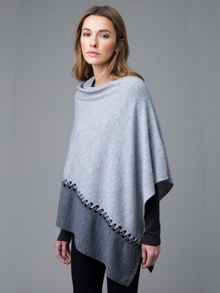 【土日限定セール】RIM.ARK Cashmere blend poncho 土日限定セール】RIM.ARK Cashmere blend poncho 土日限定セール