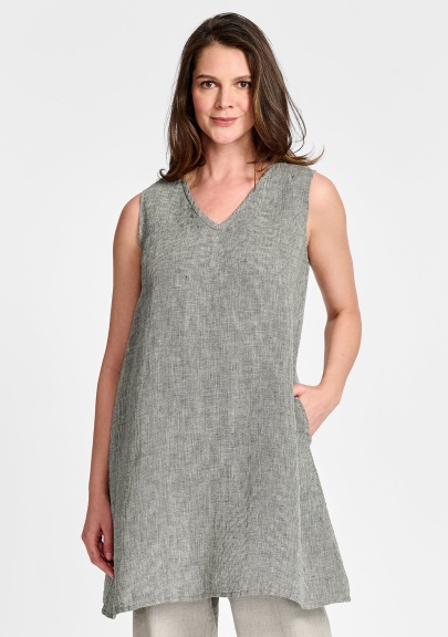 V-Neck Tunic by Flax