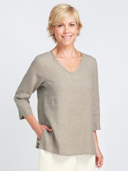 V Pullover by Flax
