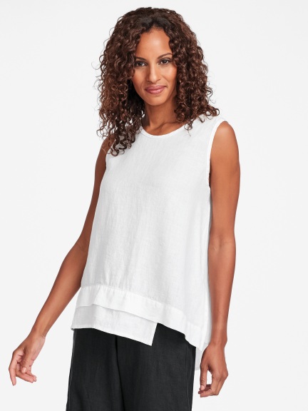 Vancouver Linen Tank by Flax