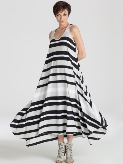 Stripe Tank Dress by Planet by Lauren G at Hello Boutique