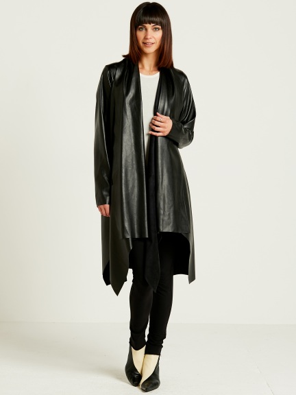 Vegan Leather Duster by Planet
