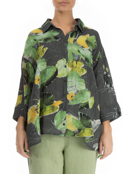 Water Lilies Blouse by Grizas