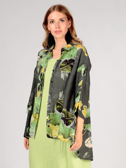 Water Lilies Blouse by Grizas