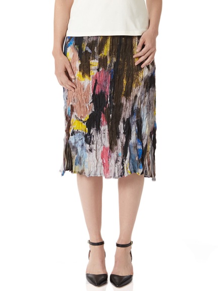 Watercolor Skirt by Babette