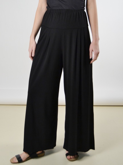 Wide Pleat Drape Pant by Alembika at Hello Boutique