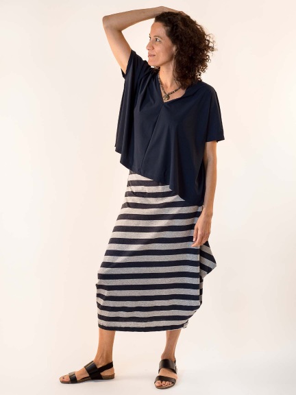 Wide Stripe Hamish Skirt by Bryn Walker