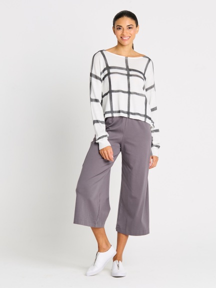 Windowpane Sweater by Planet by Lauren G