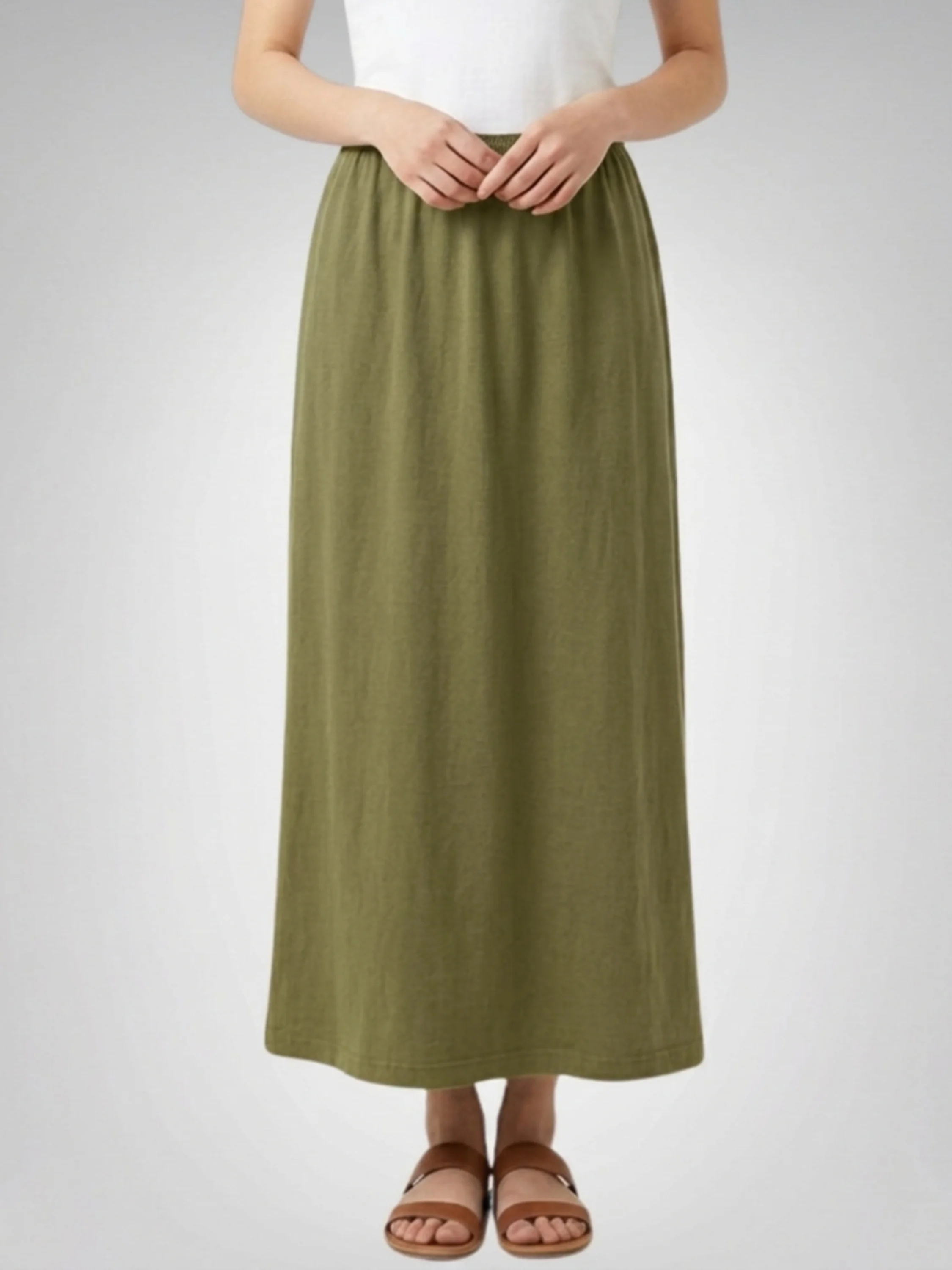 A-line Skirt in Jasper