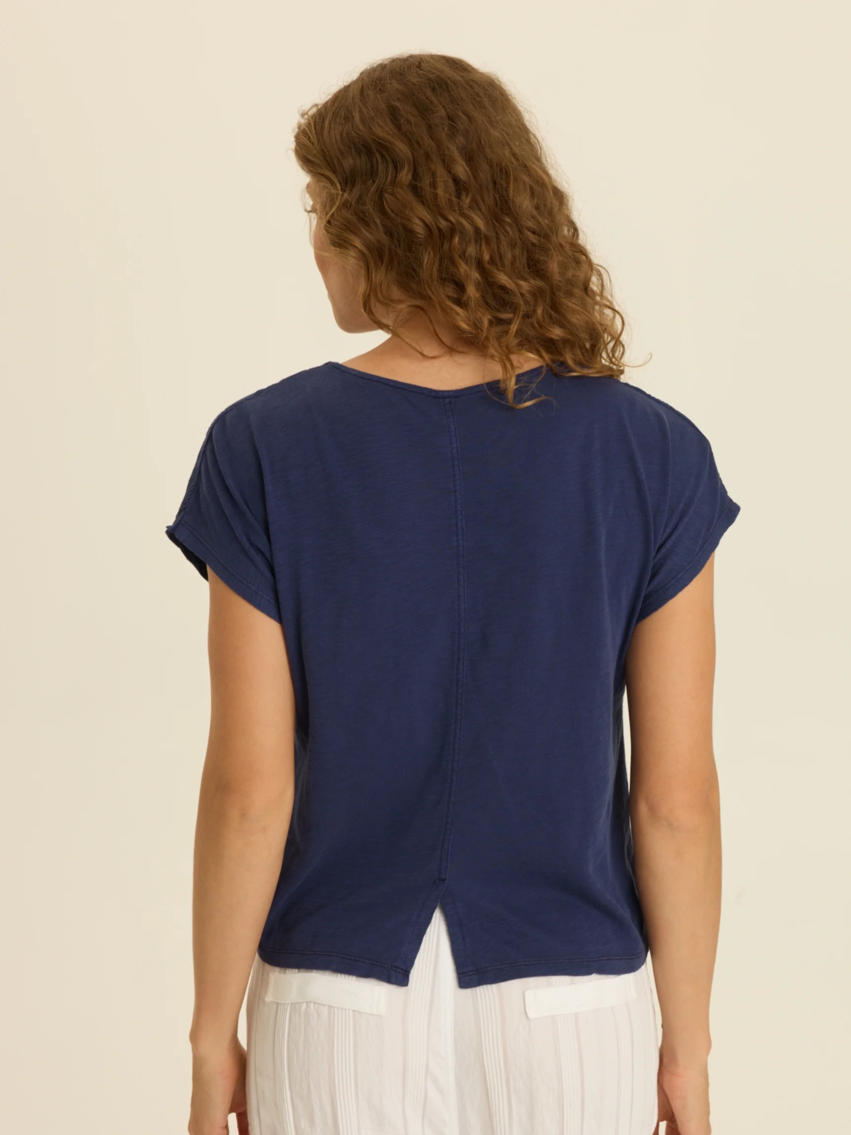 Adgar Tee in Hague Blue