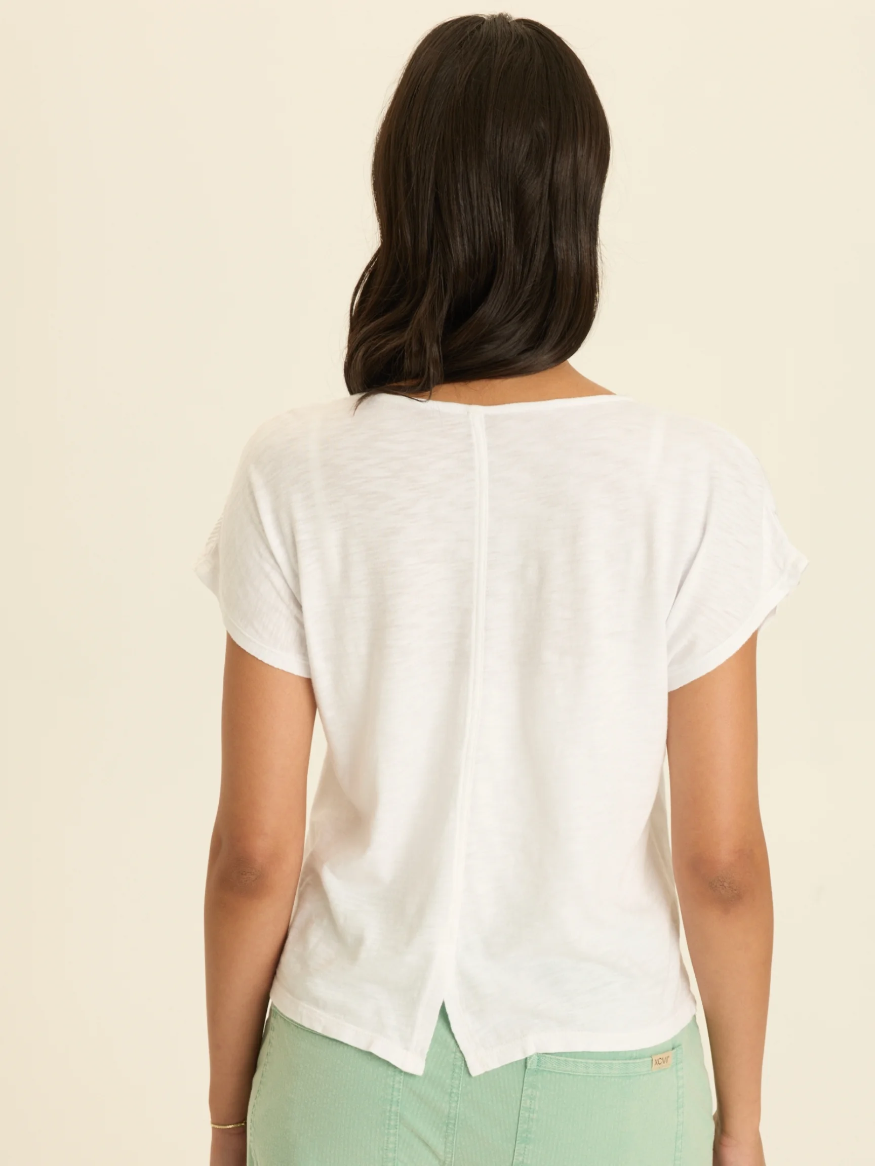 Adgar Tee in White