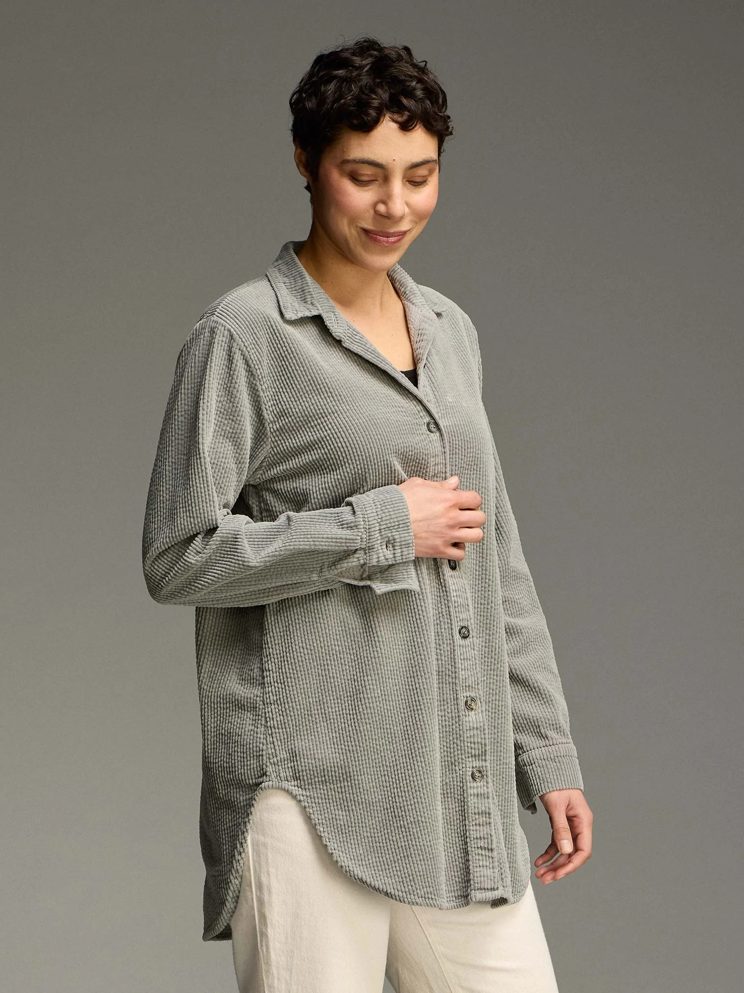 Aline Shirt in Squirrel