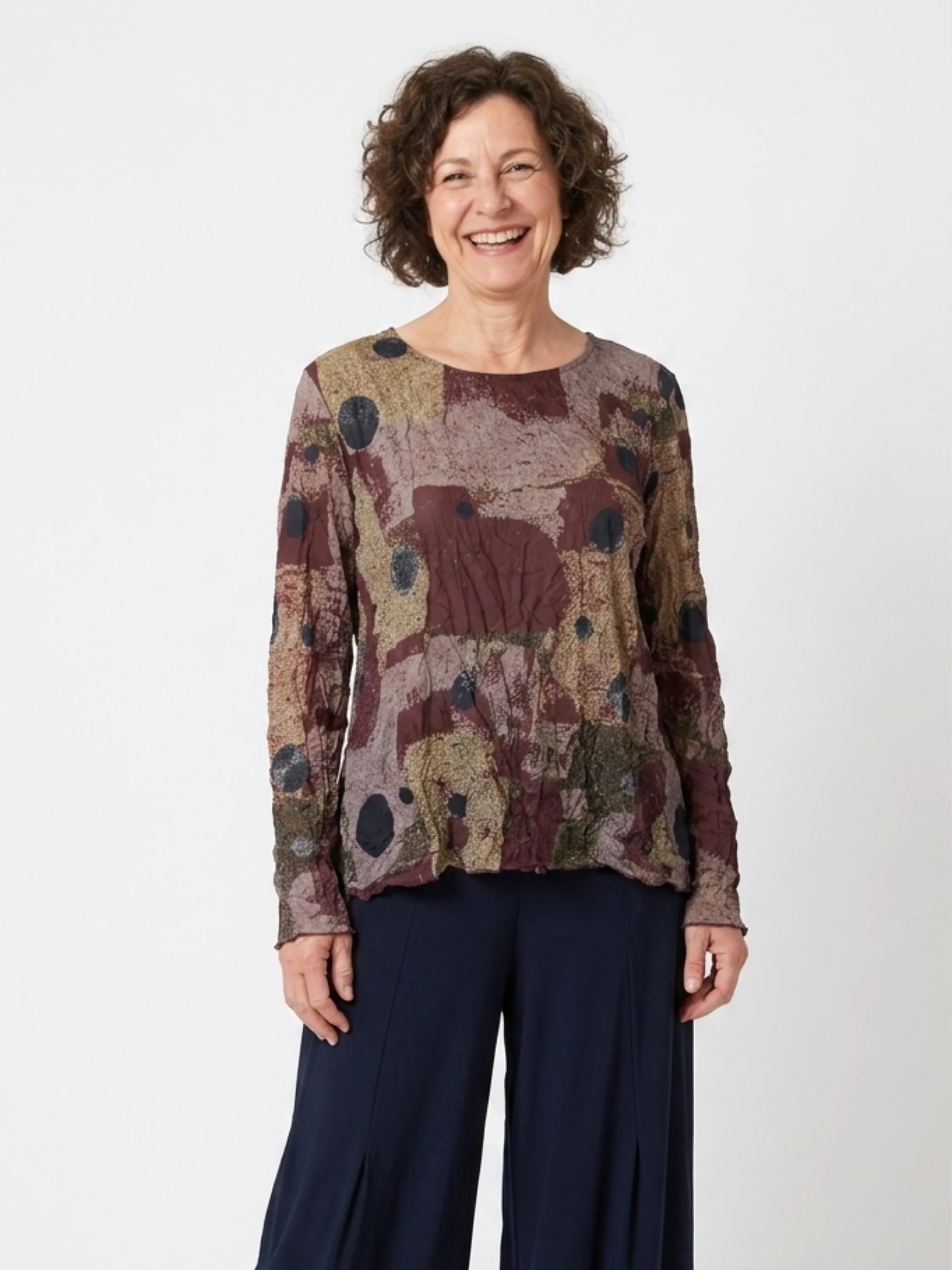 Andrea Top in Rouge
