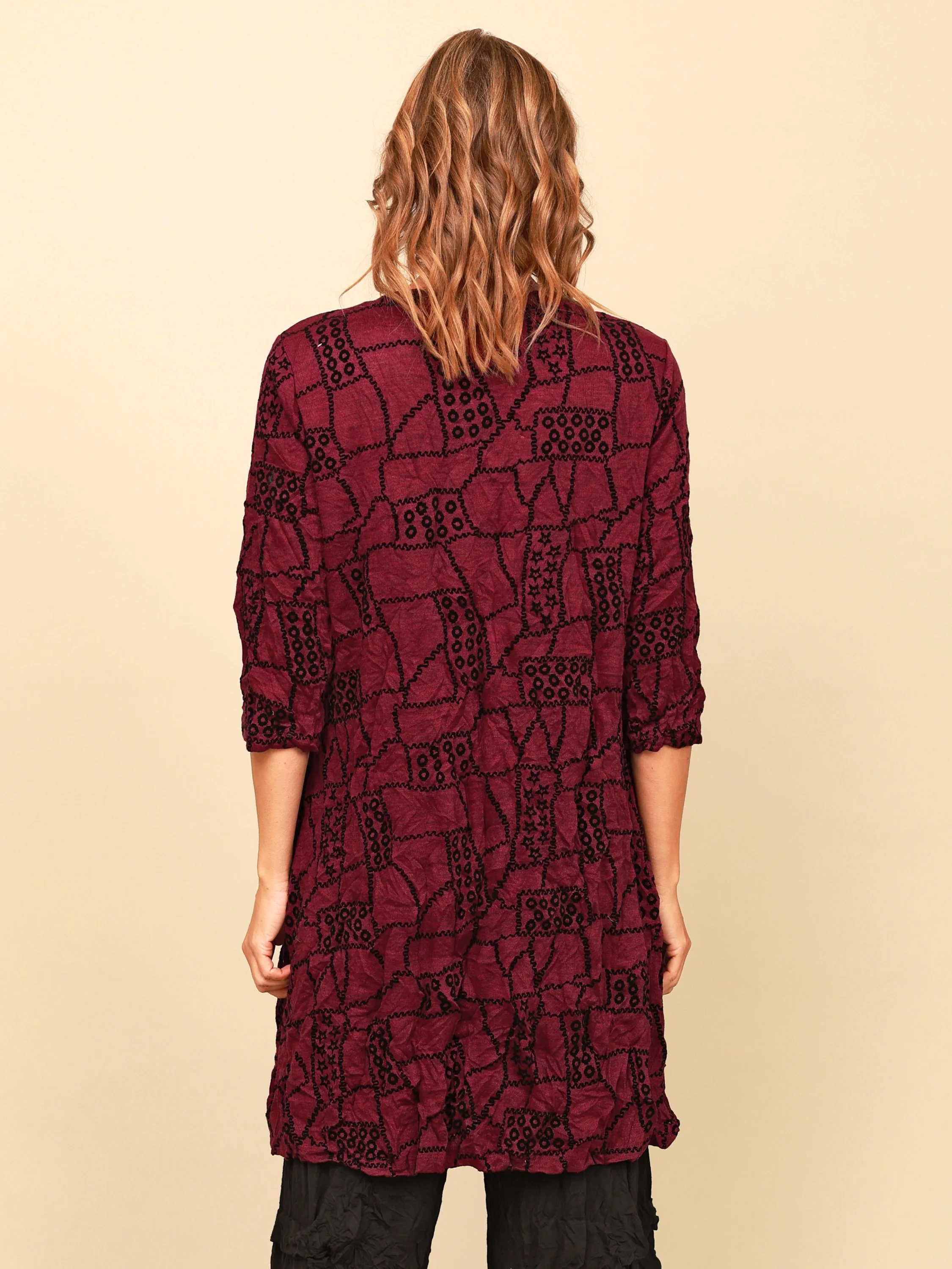 Ashton Dress in Rouge