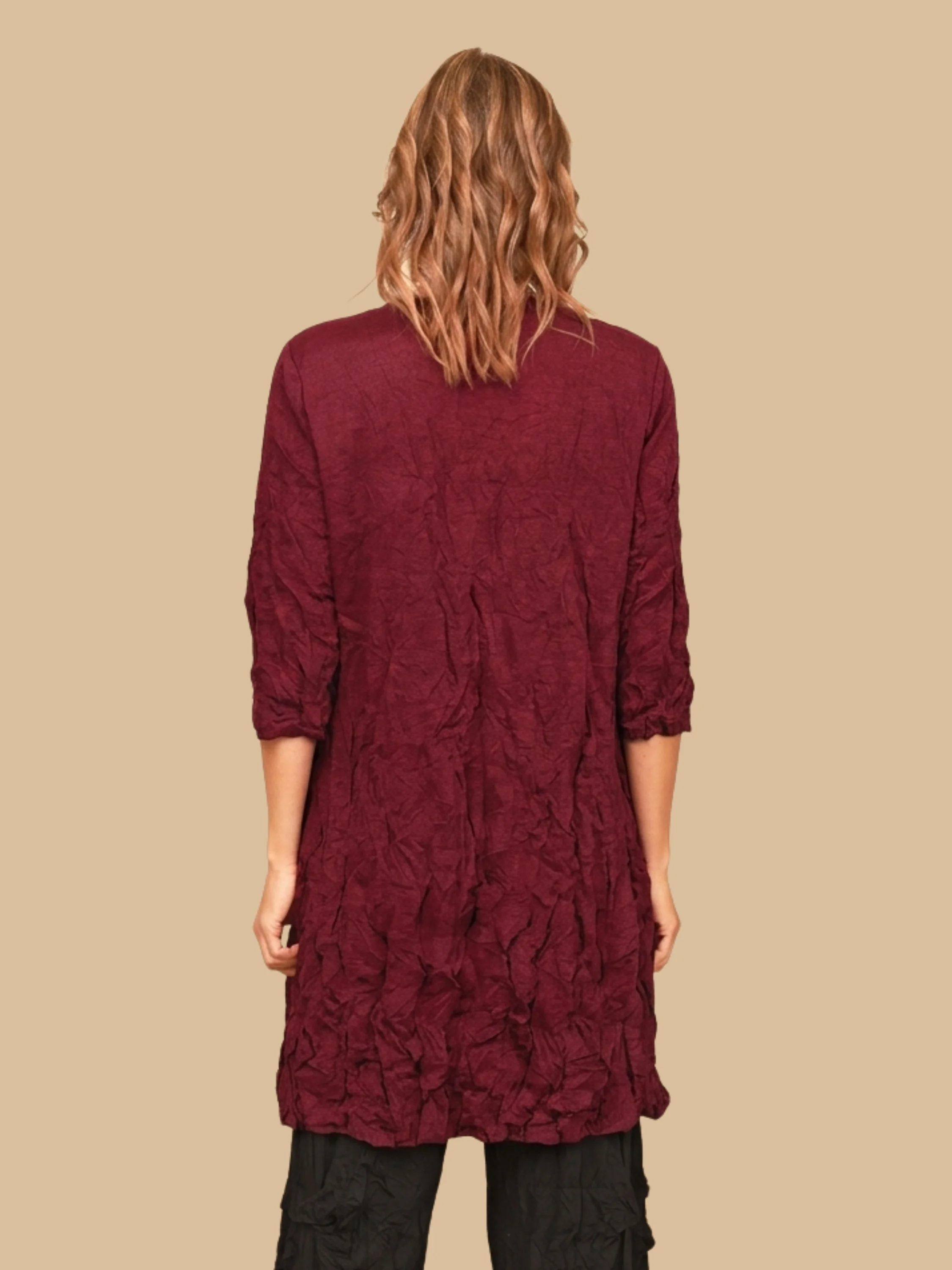 Ashton Short Dress in Rouge