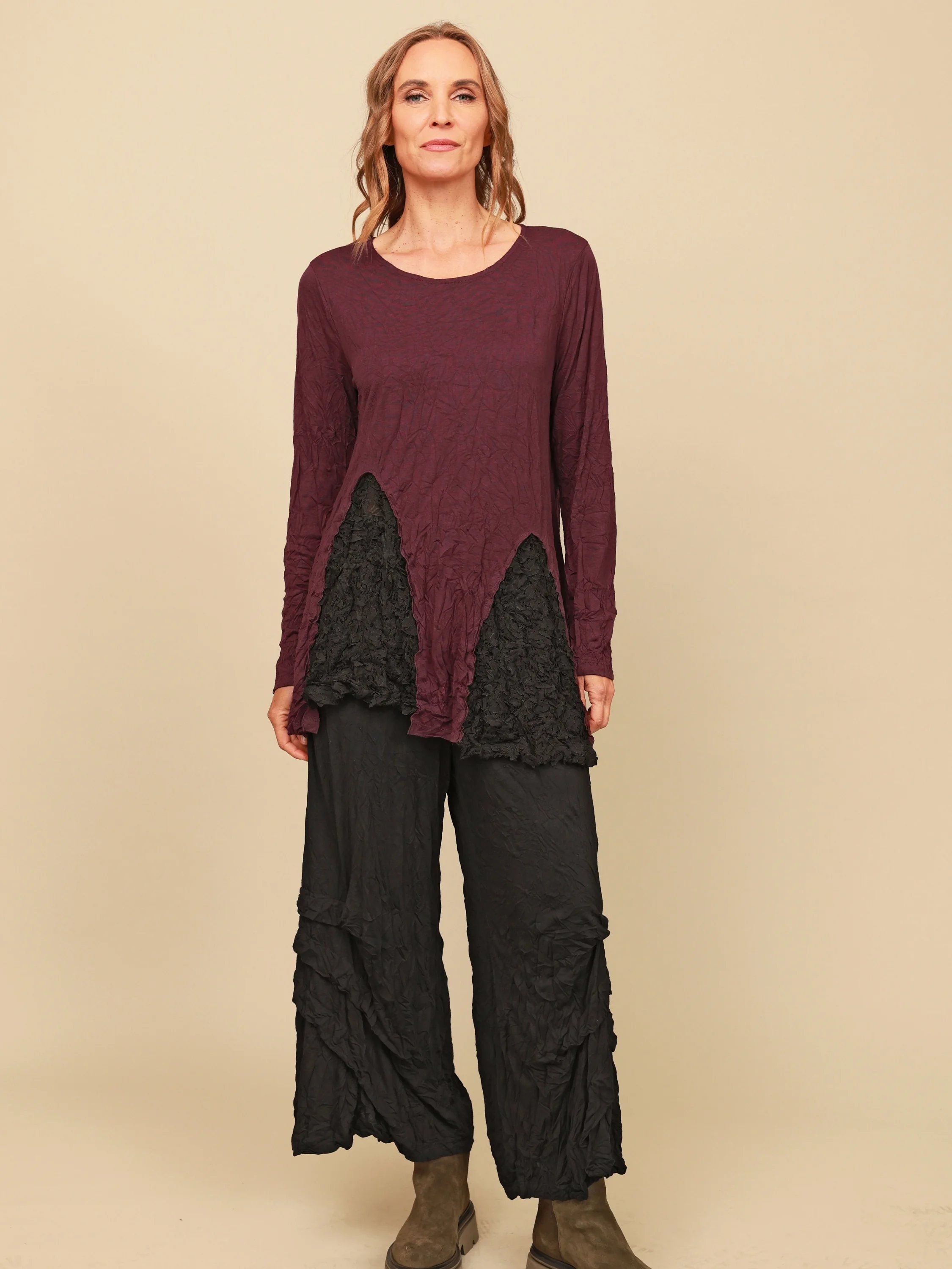 Avril Pant in Black