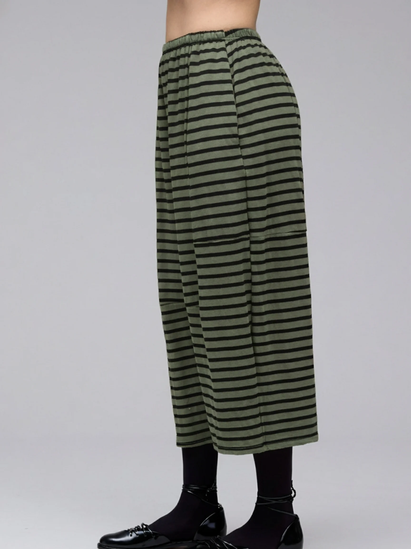 Balloon Crop Pant in Succulent