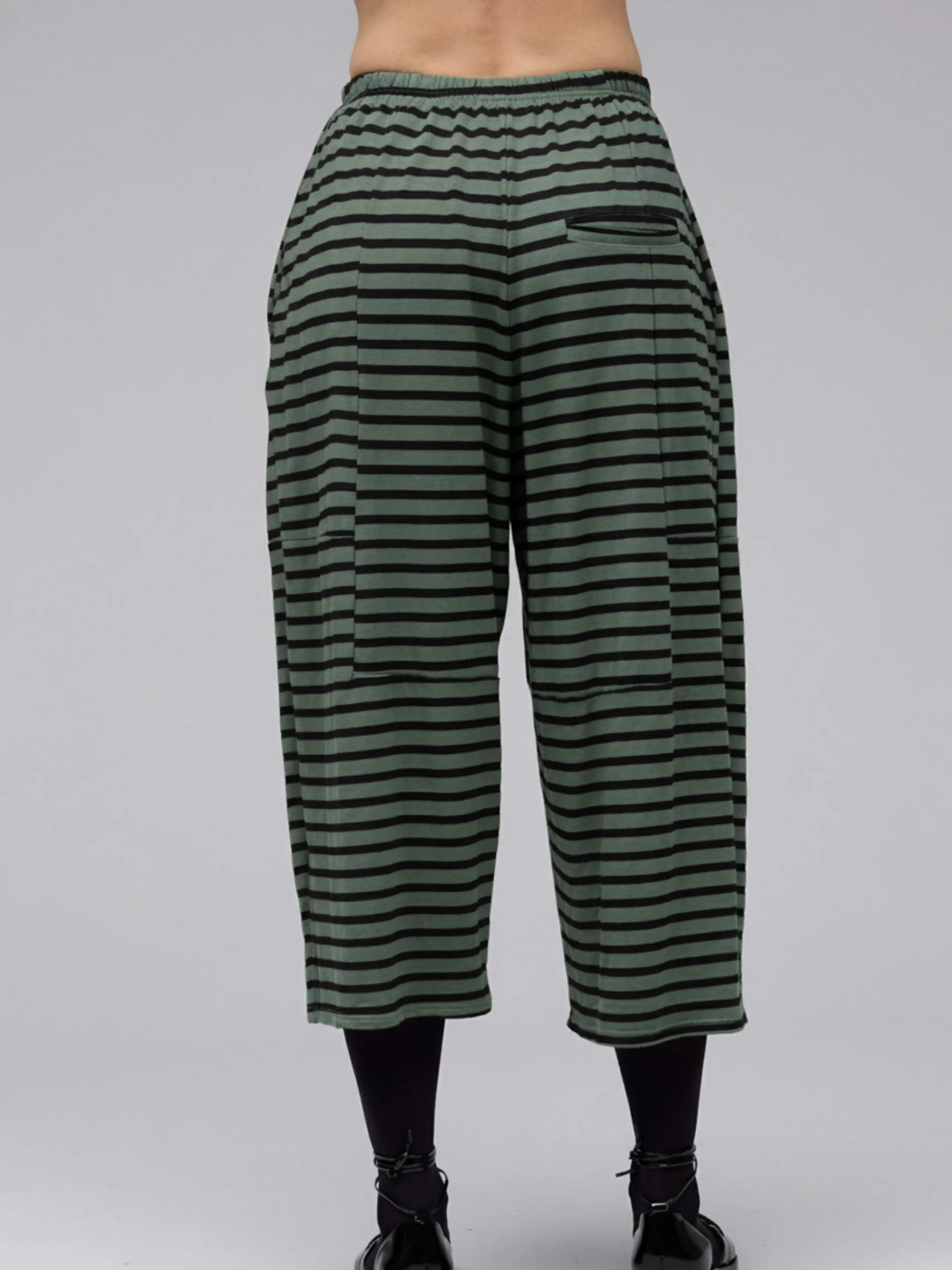 Balloon Crop Pant in Succulent