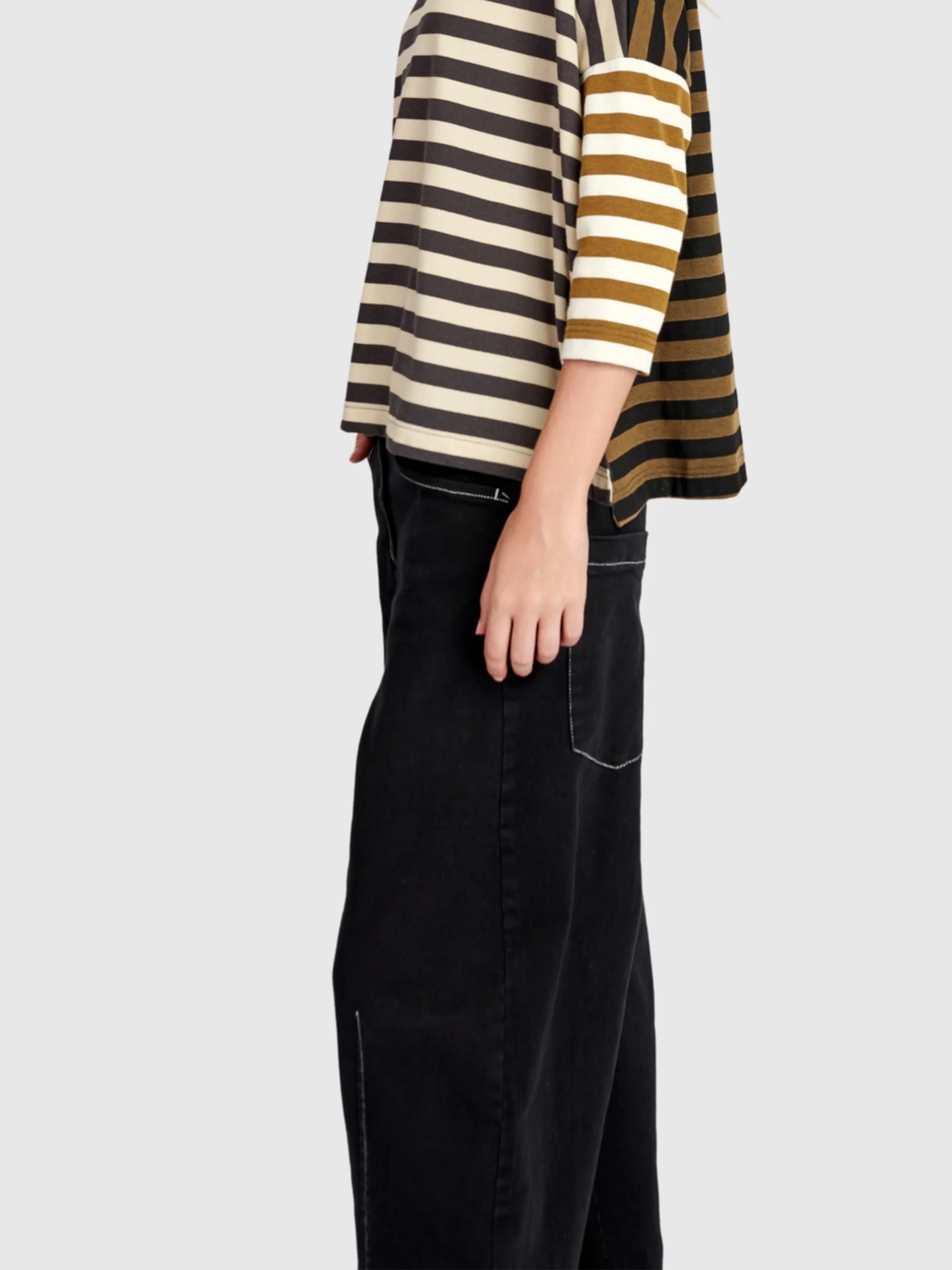Barrel Pant in Black