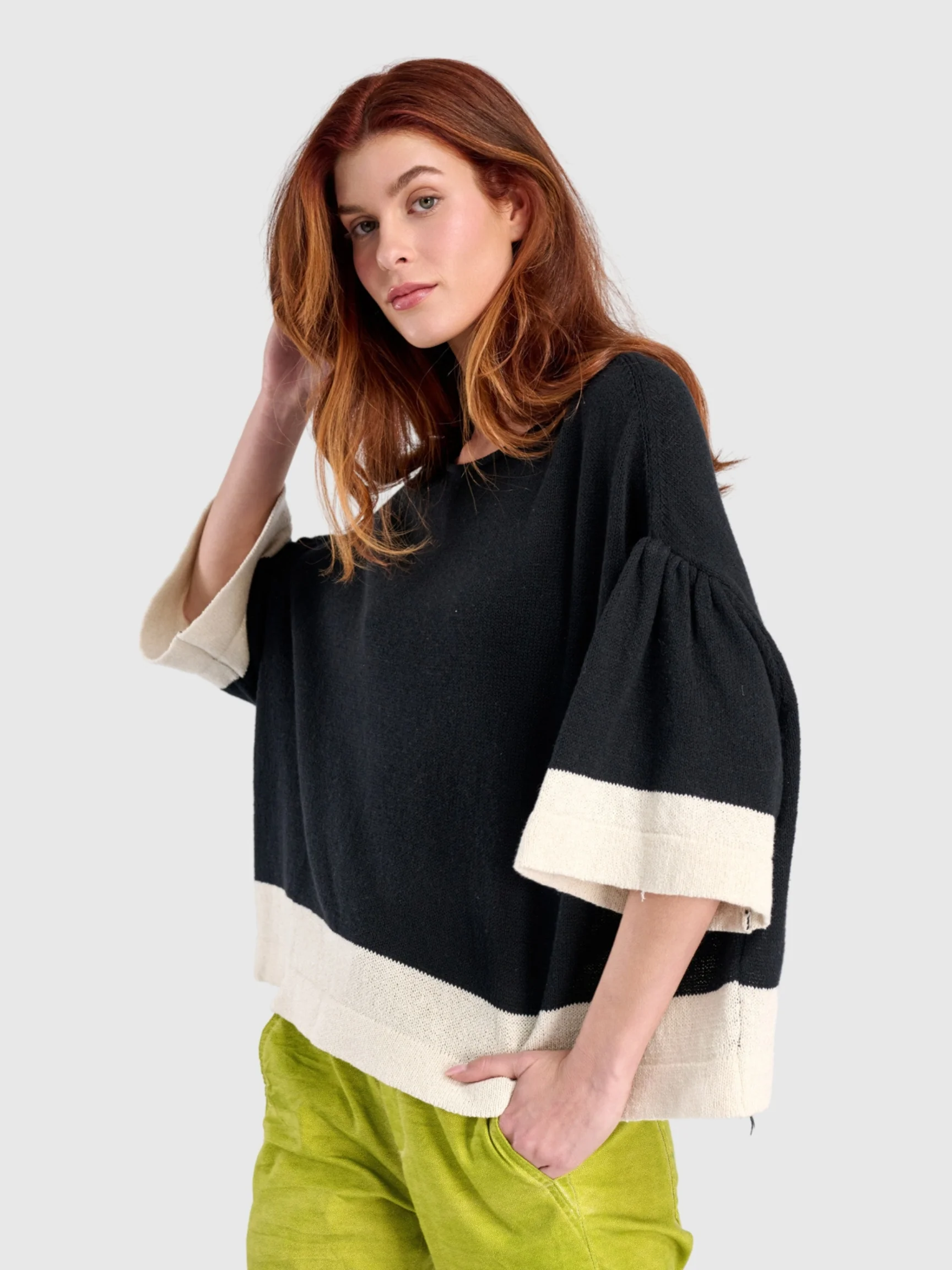 Belle Sweater in Cream