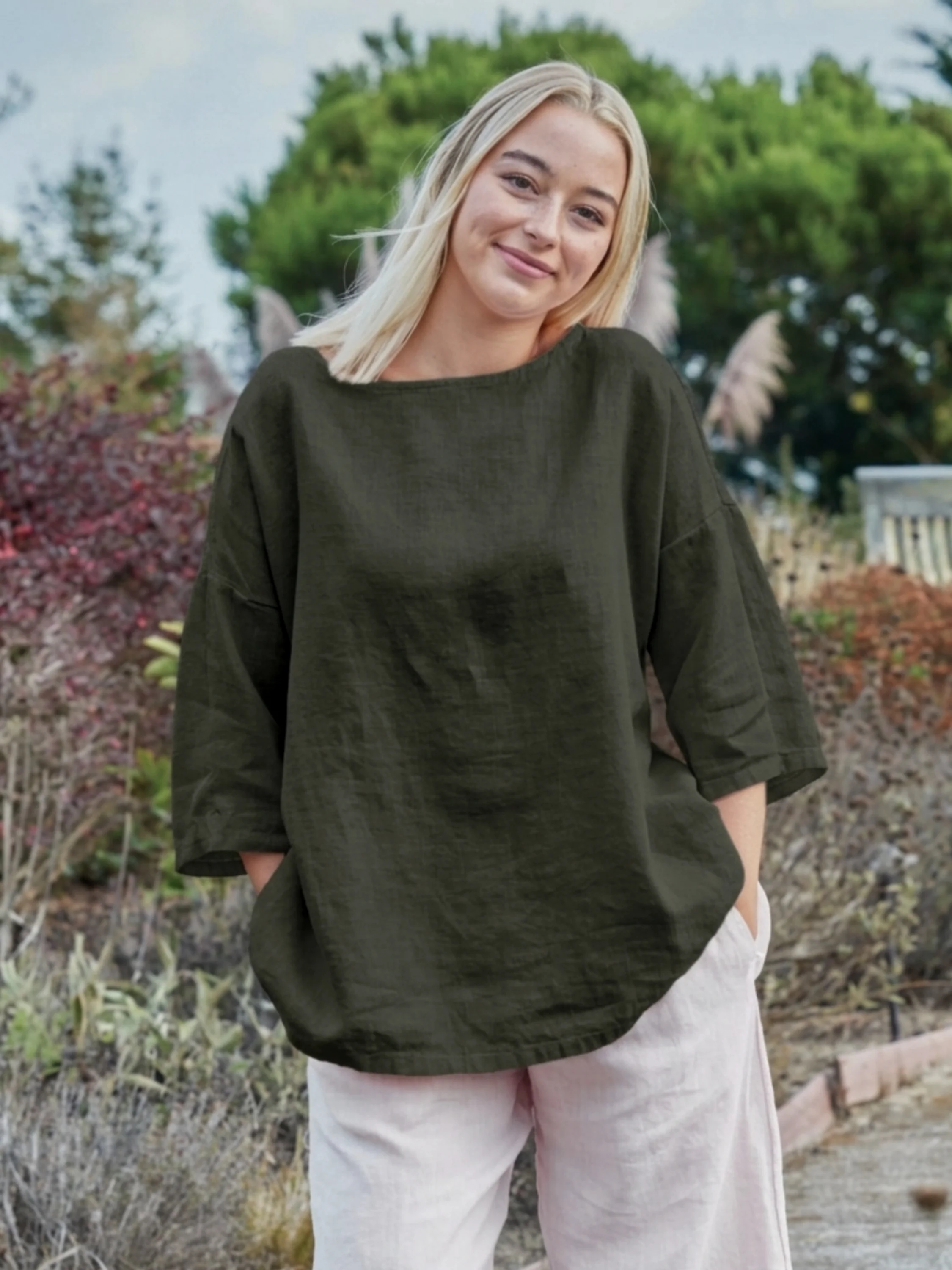 Bex Shirt in Peppercorn
