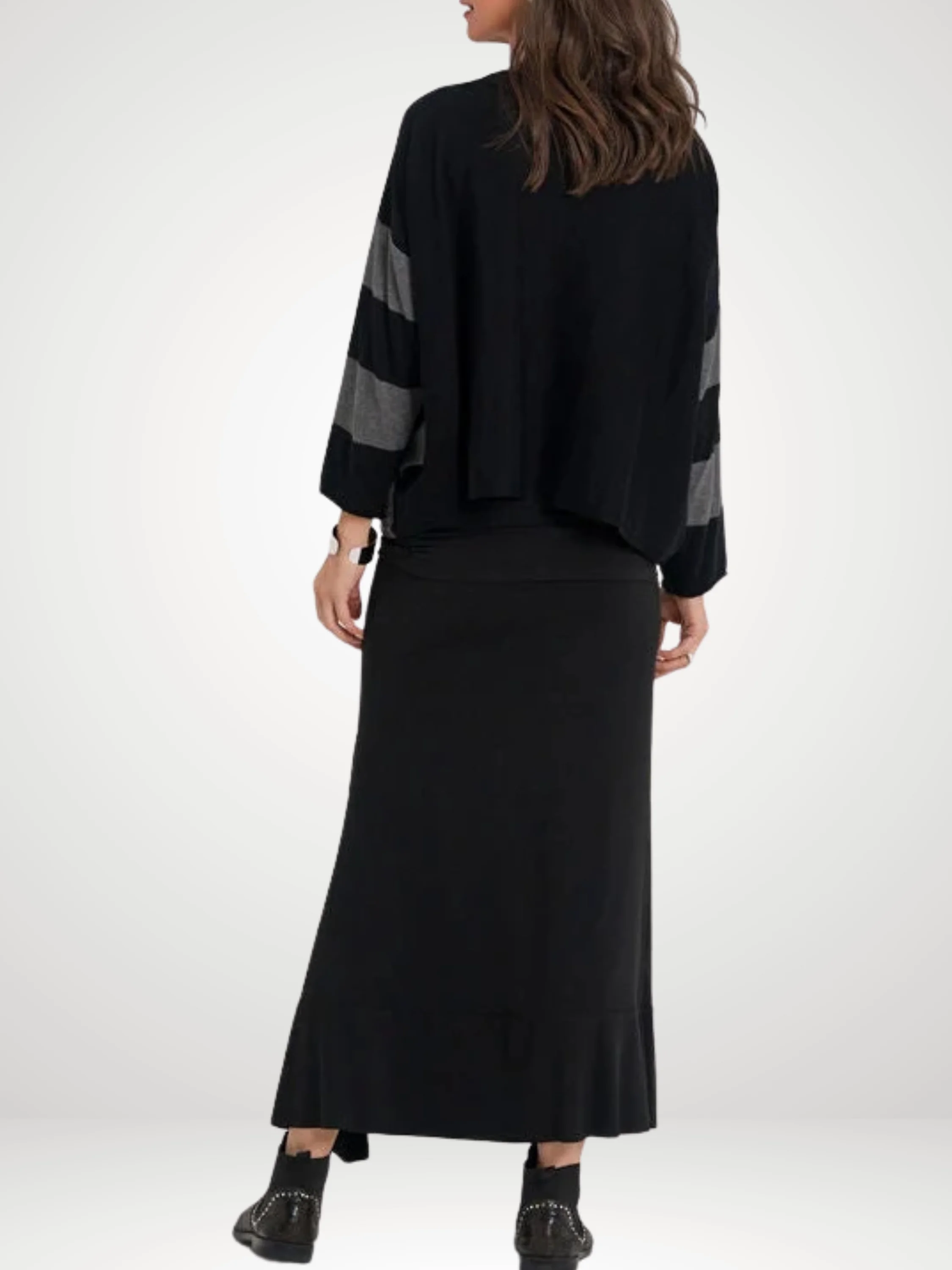 Bias Skirt in Black