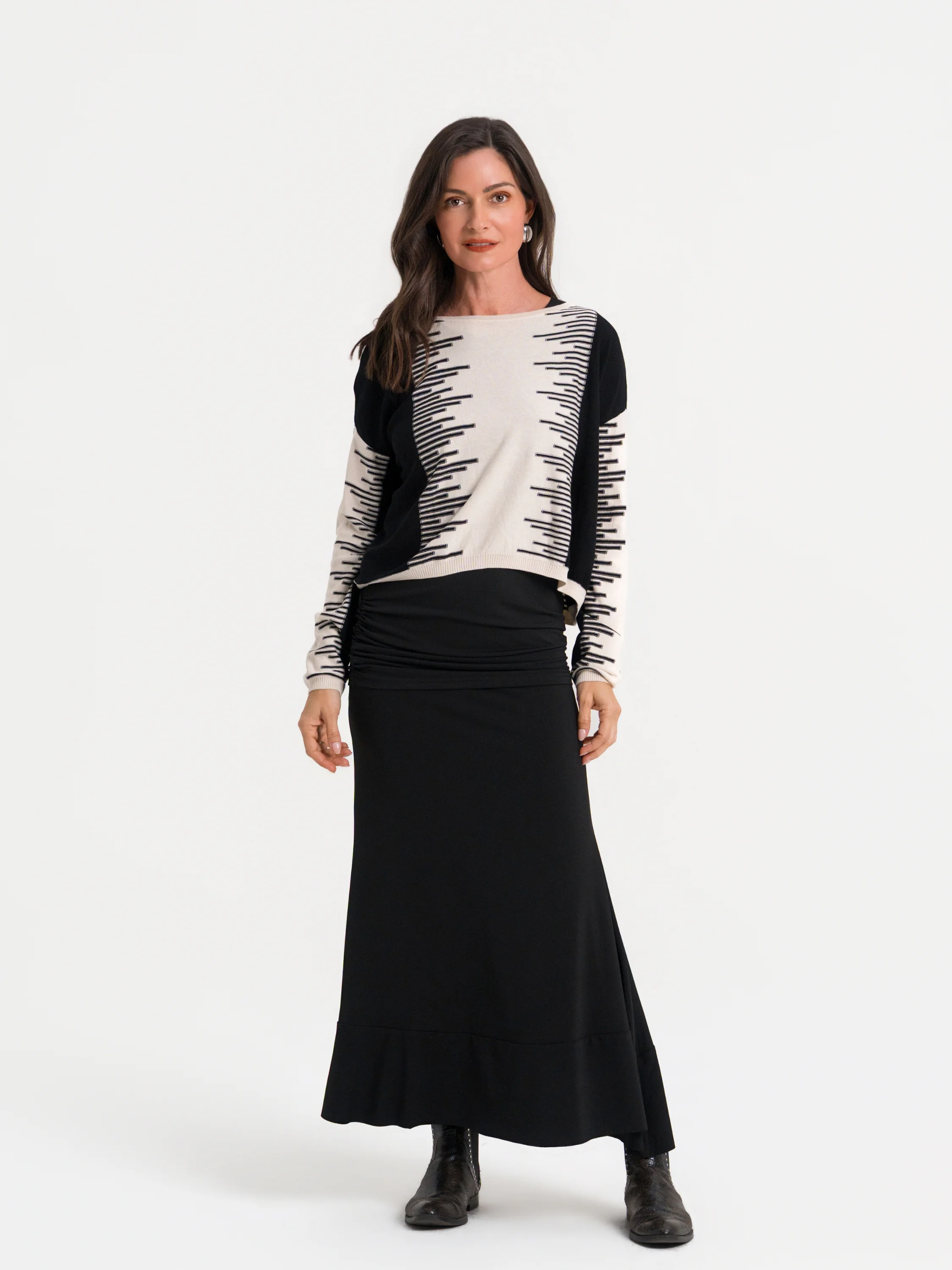 Model is 5'8 and wears size 0.
