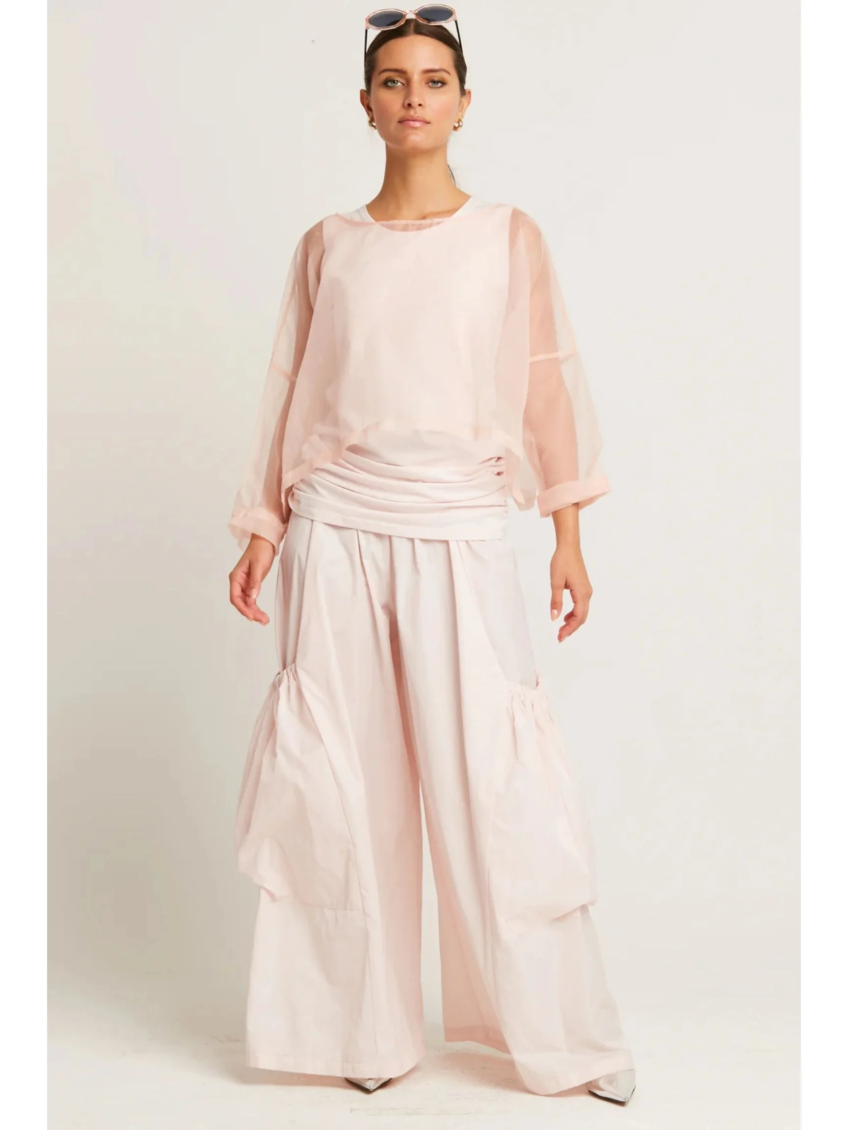 Big Pocket Pants in Blush
