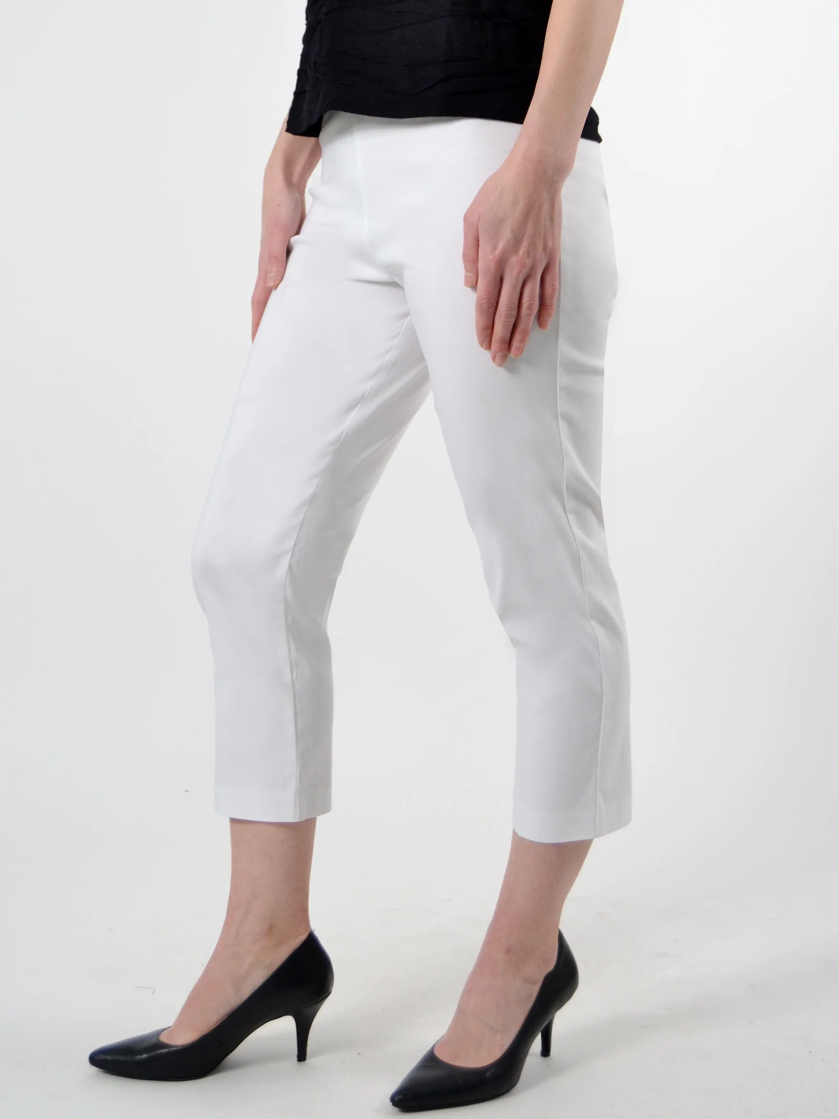 Bobby Pant in White