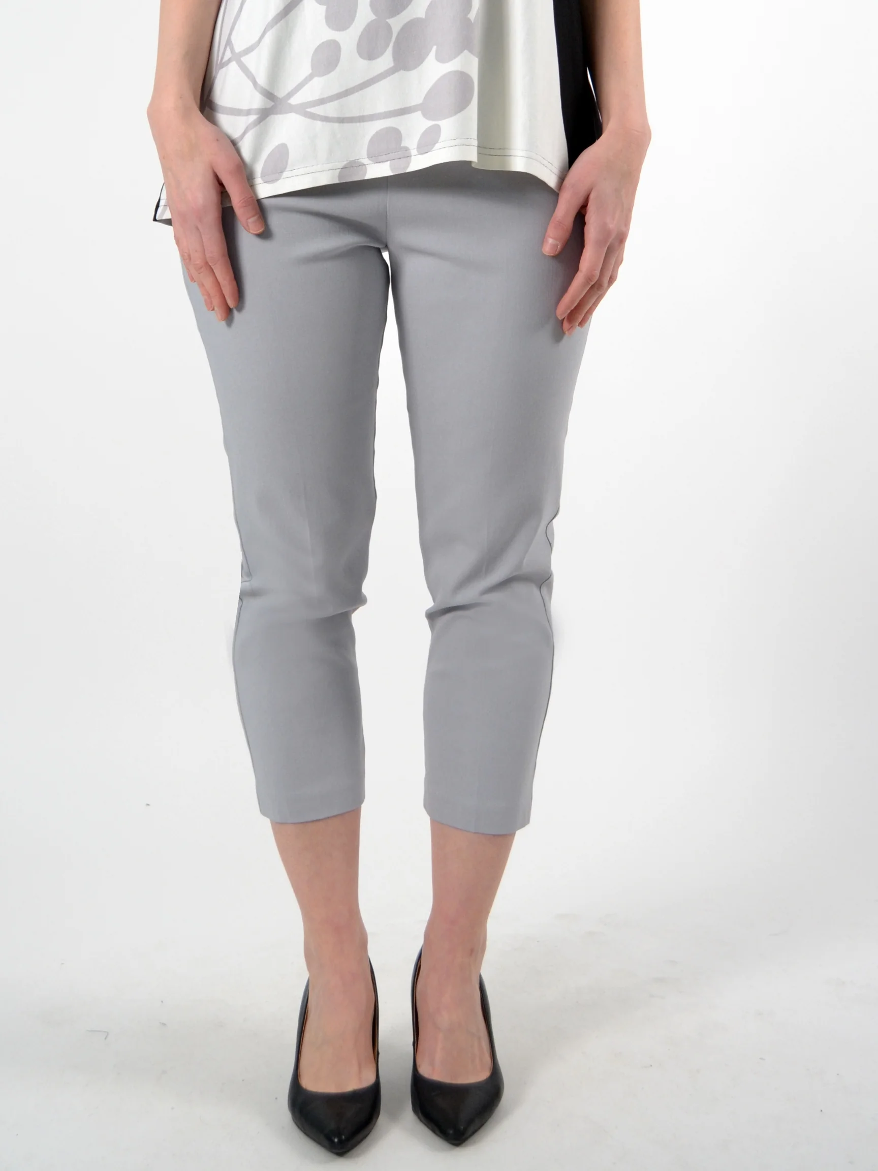 Bobby Pant in Silver