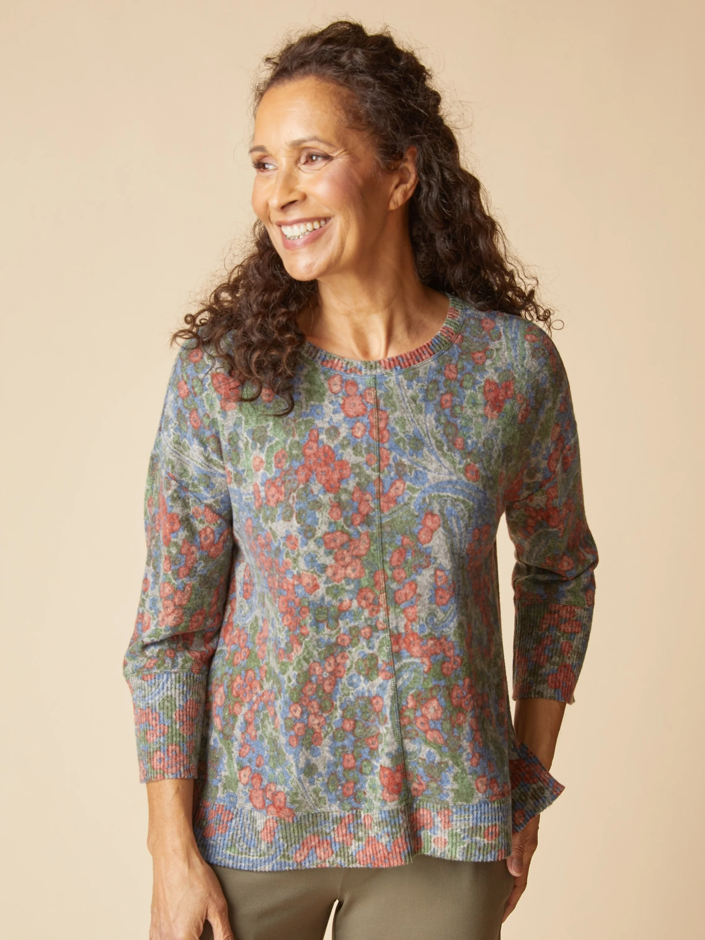 Boxy Crew in Fern