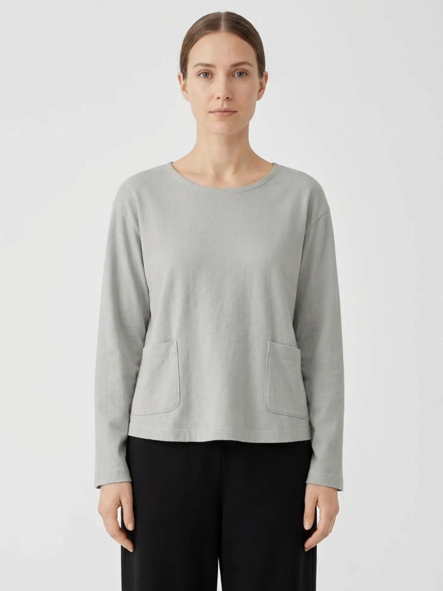 Boxy Shirt with Pockets in Orlaya