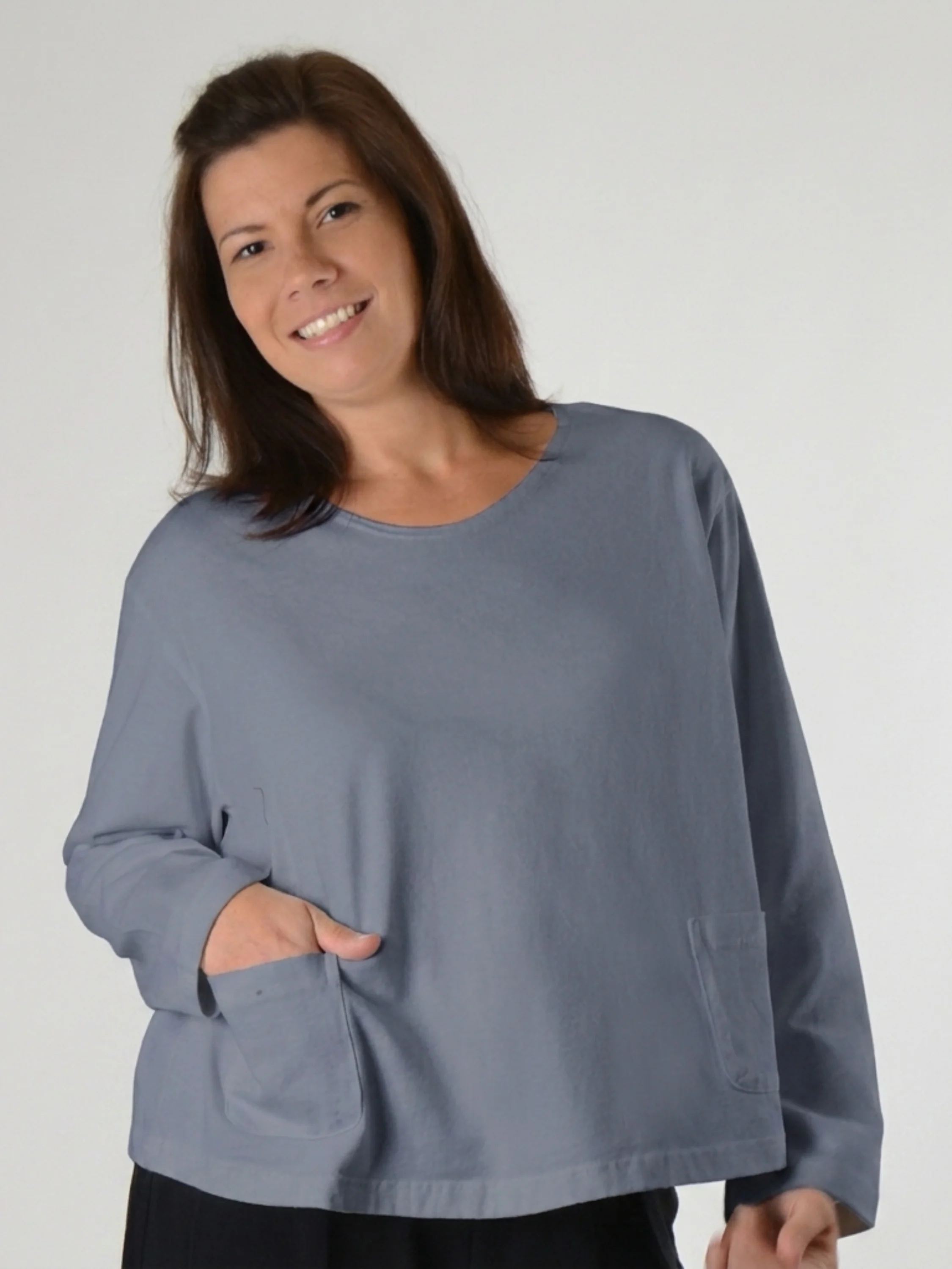 Boxy Shirt with Pockets in Vitznau
