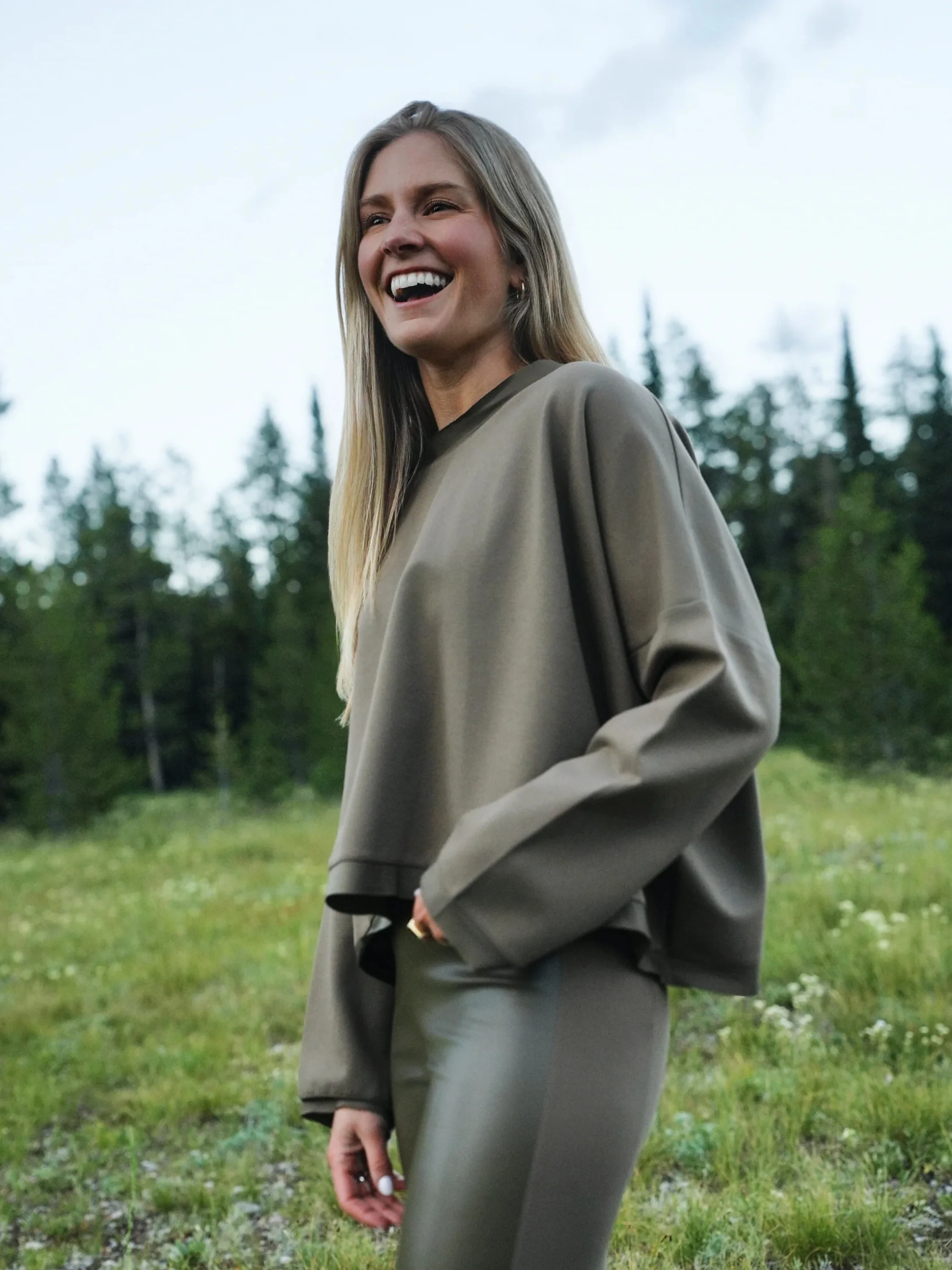 Boxy Tee Shirt in Turtle