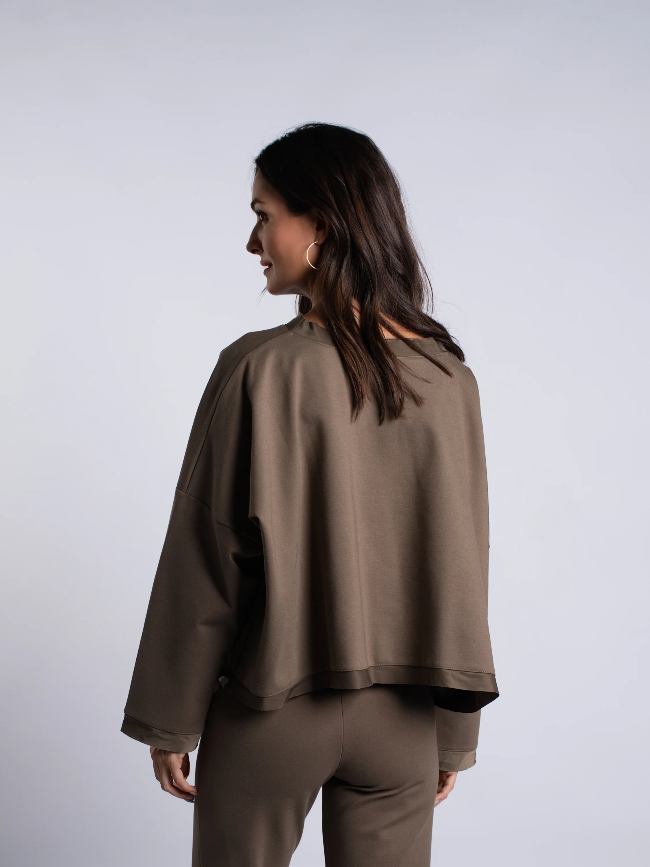 Boxy Tee Shirt in Turtle