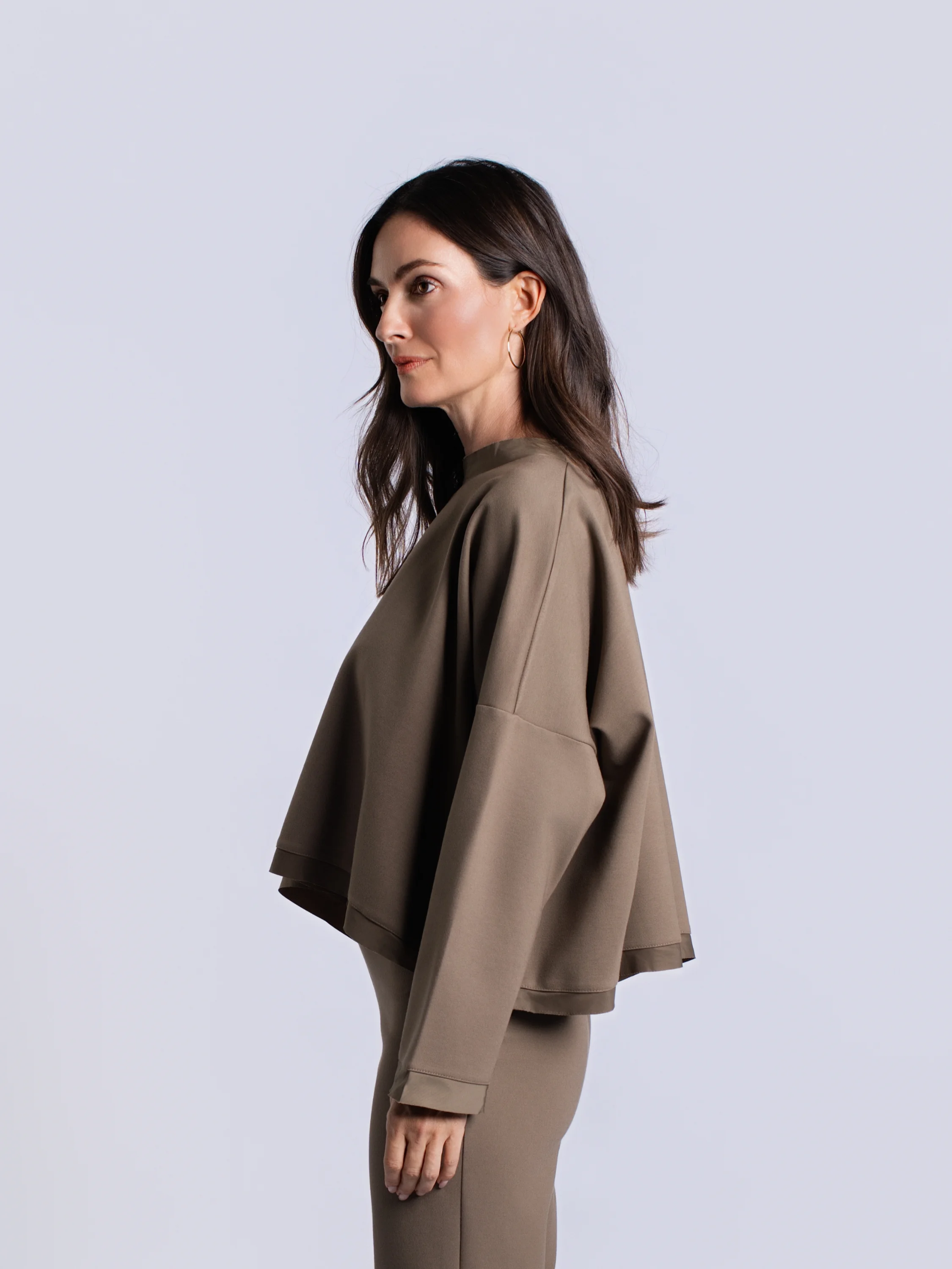 Boxy Tee Shirt in Turtle