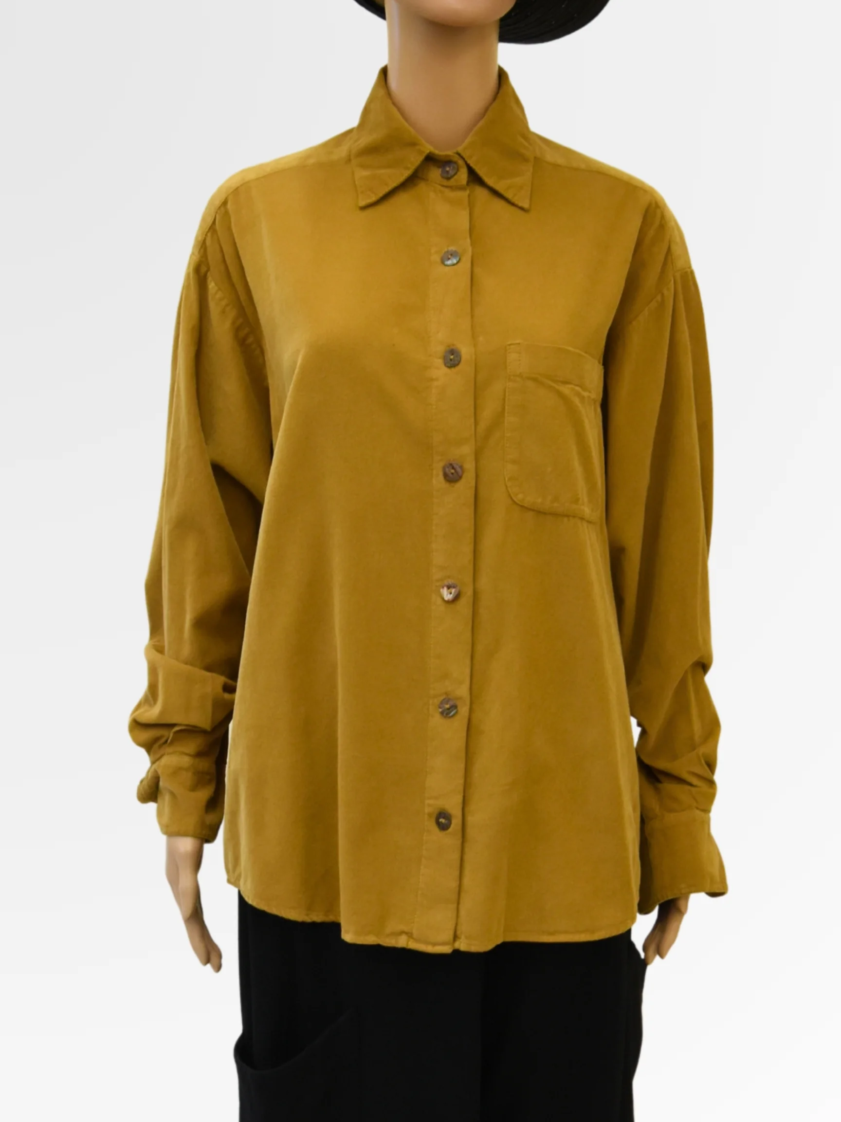 Boyfriend Shirt in Gingersnap