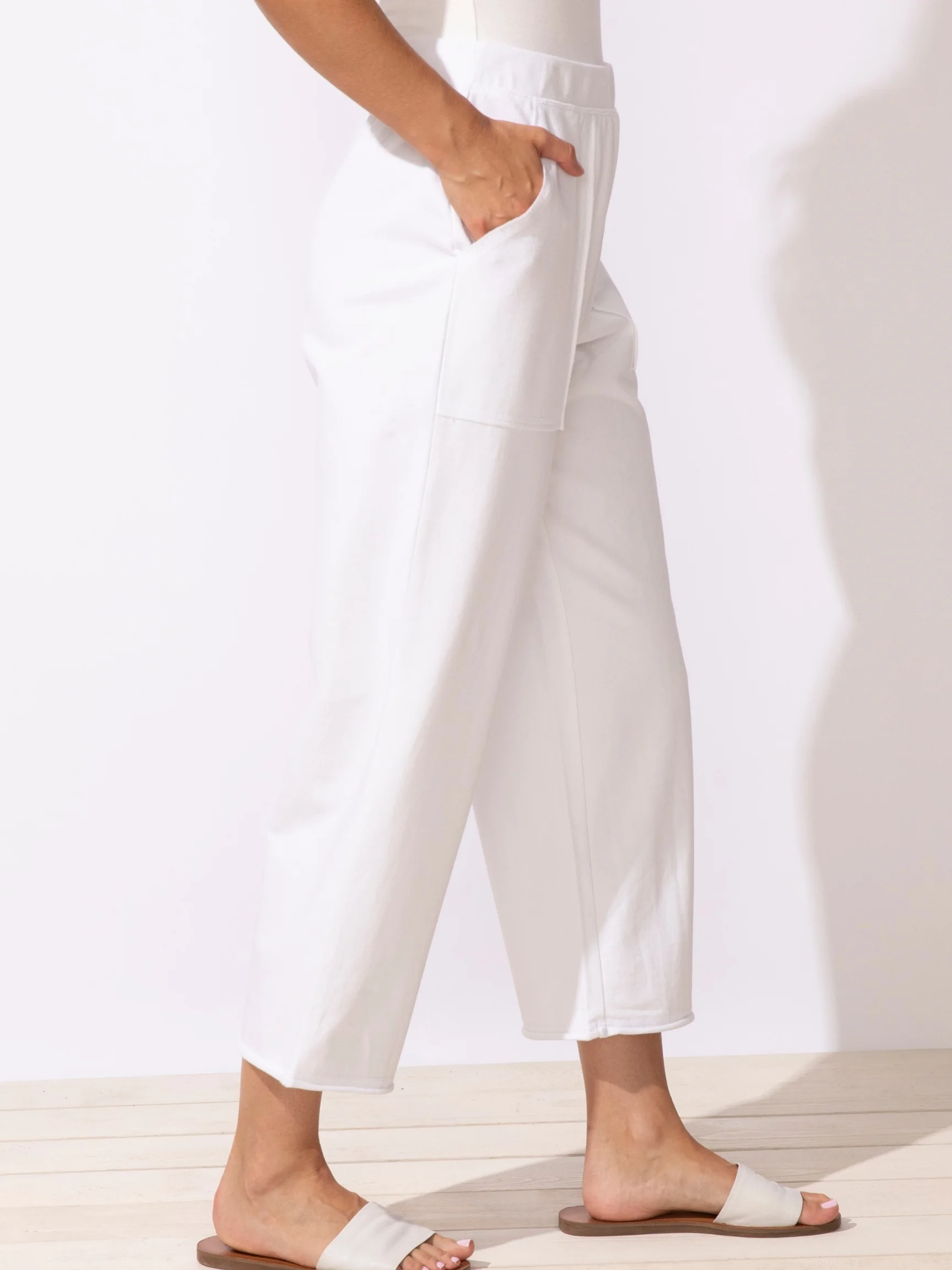 Breezy Flood in White