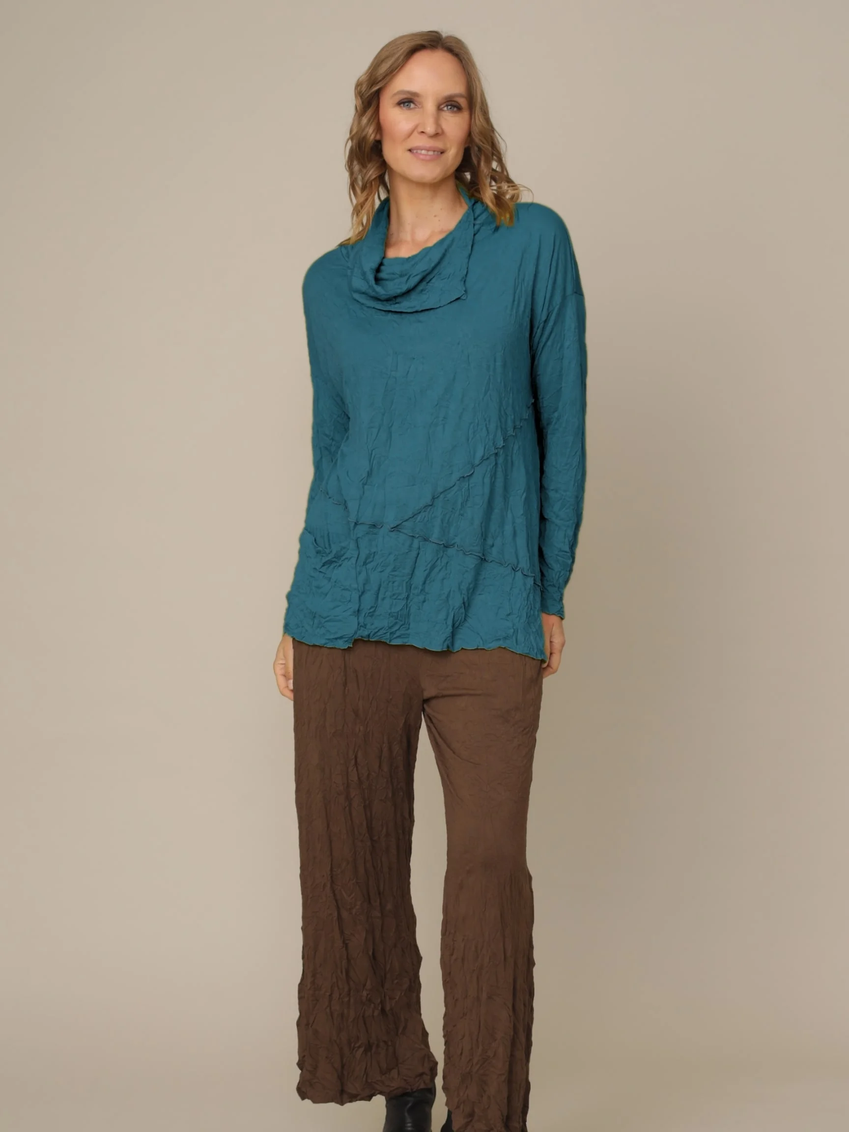 Brenda Top in Emerald