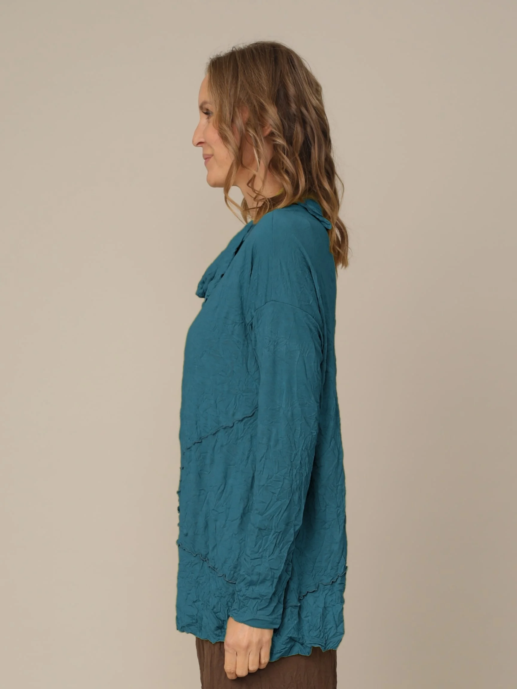 Brenda Top in Emerald