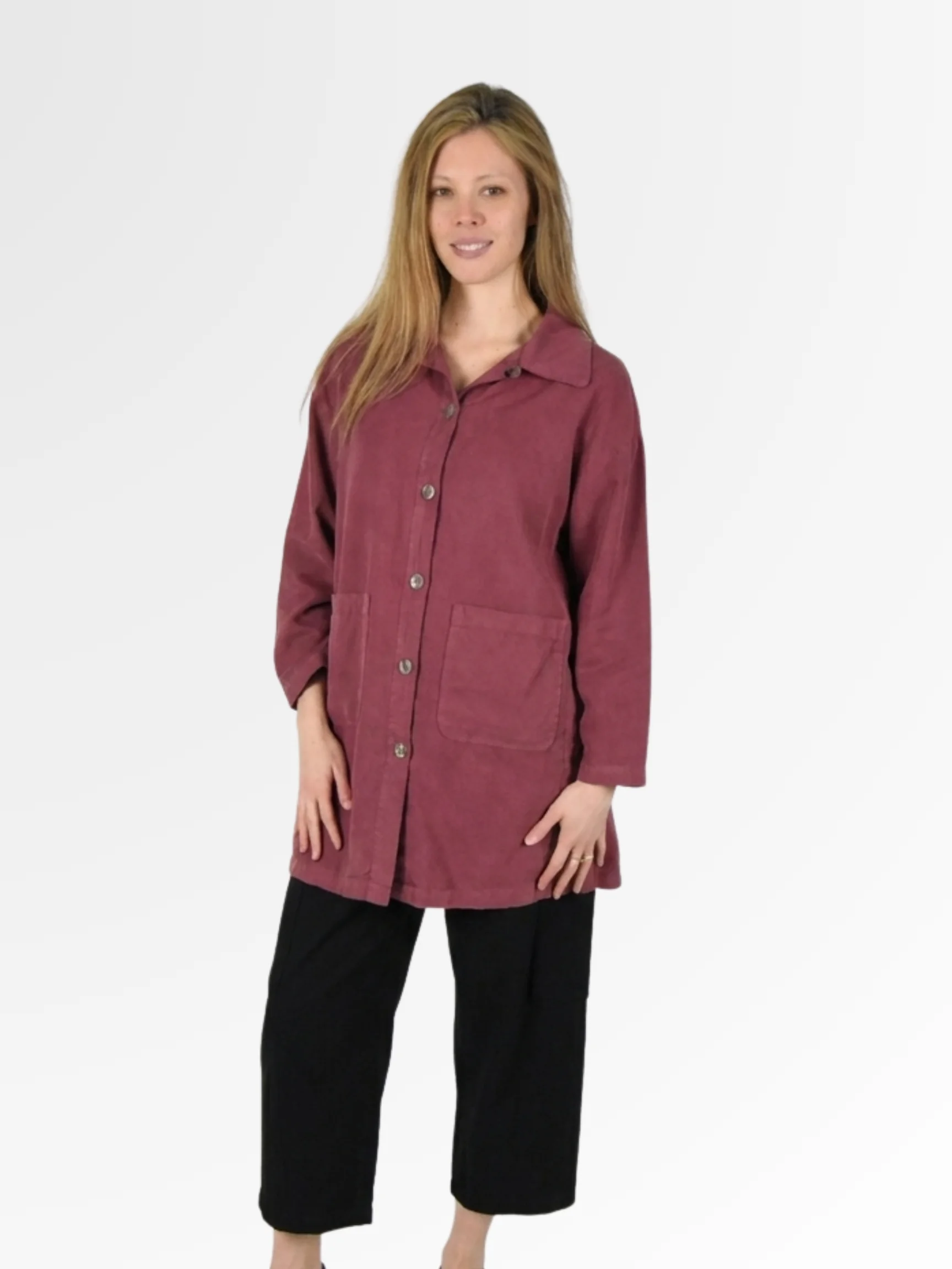 Car Coat in Alder