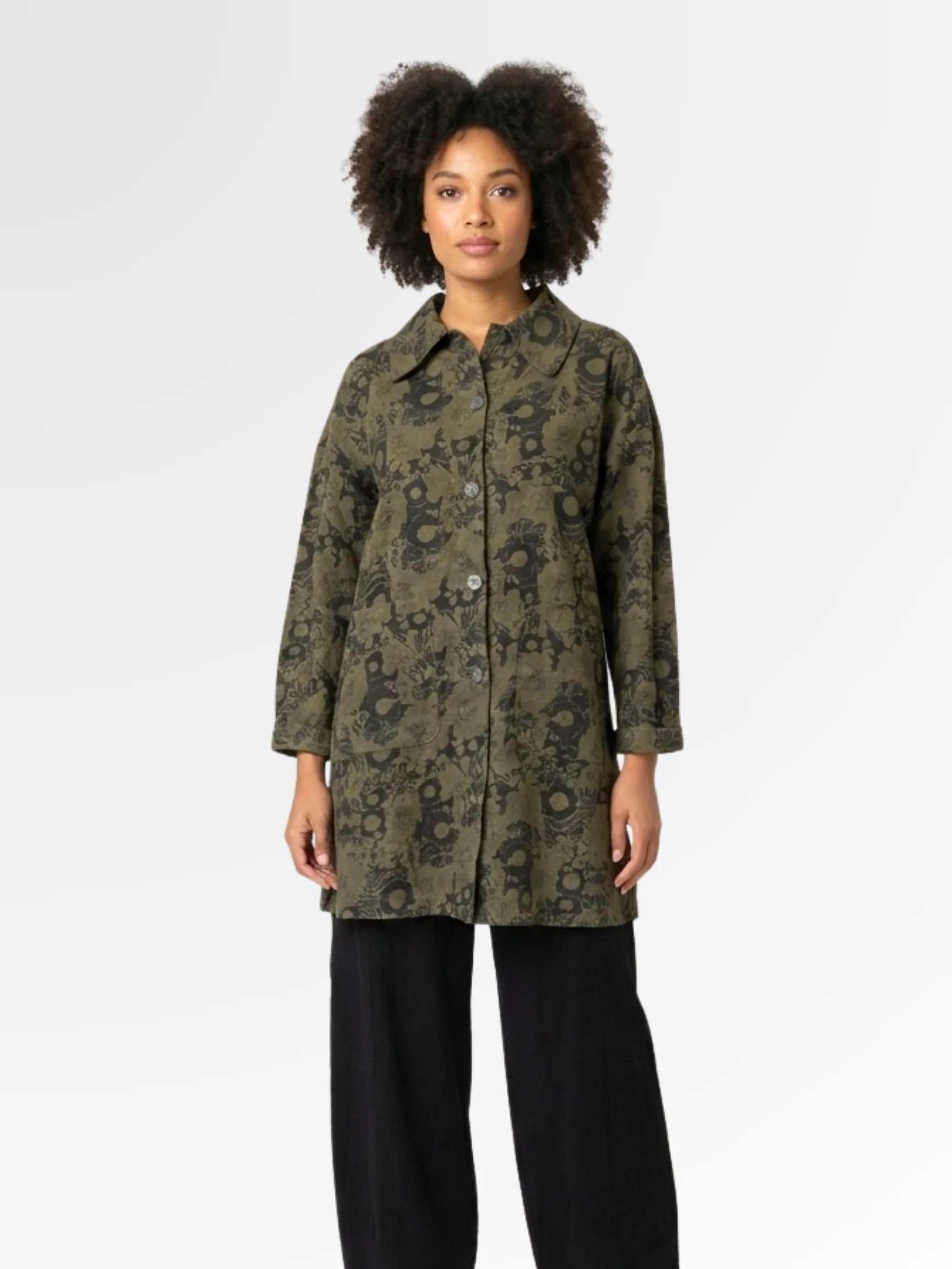 Car Coat in Jasper