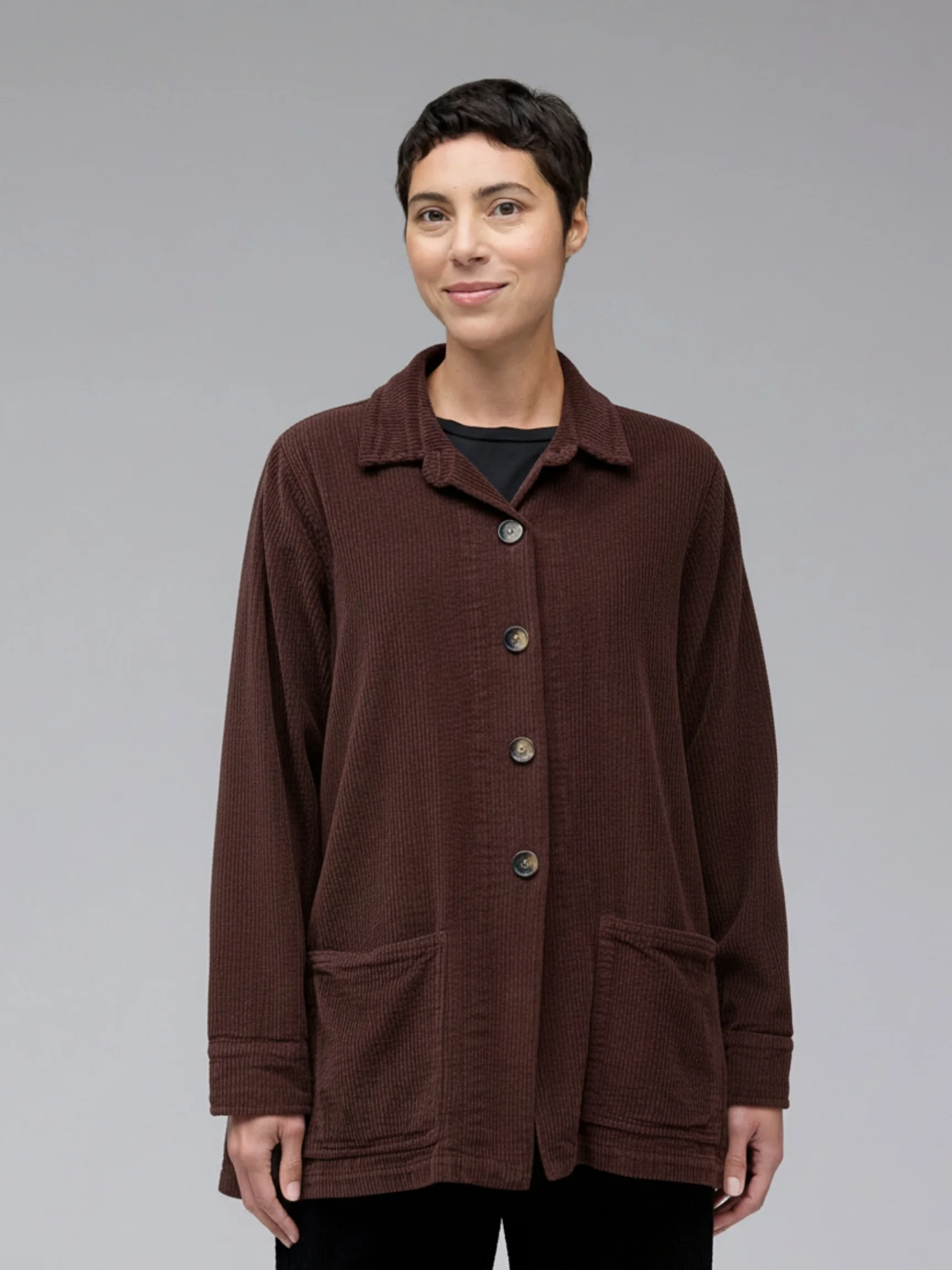 Car Coat in Cinnabark